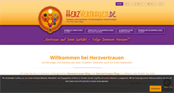 Desktop Screenshot of herzvertrauen.de